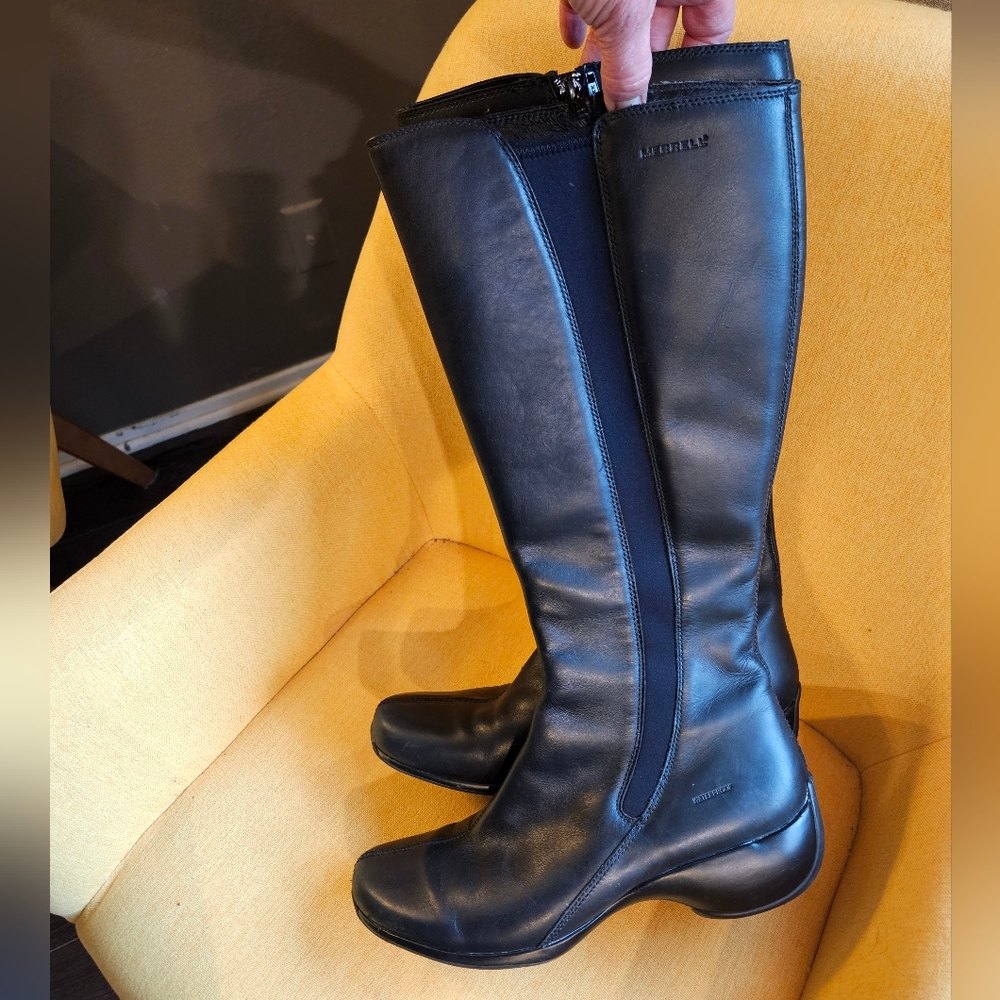Merrell Leather Waterproof & Insulated "Spire Peak" Knee High Riding Boot